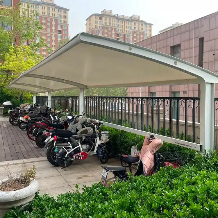 余庆县膜结构电动车棚